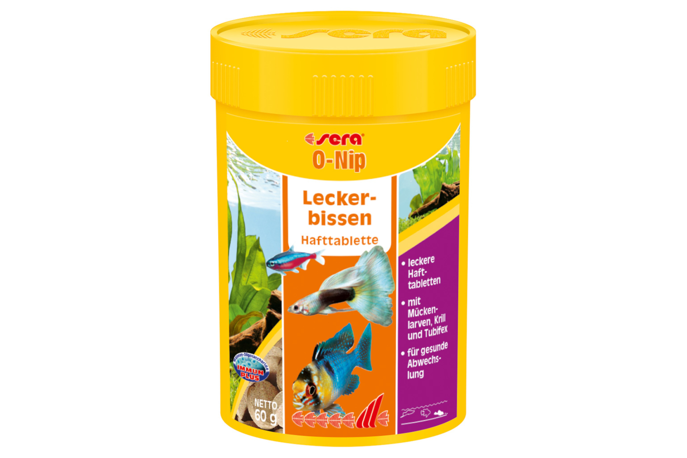 Sera O-Nip Nature, Ergänzungsfutter-Tabletten, 100 Tabletten