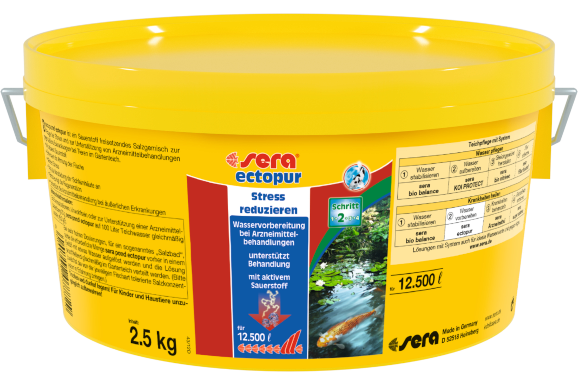 Sera Pond Ectopur Salz, 2200 ml (2,5 kg)