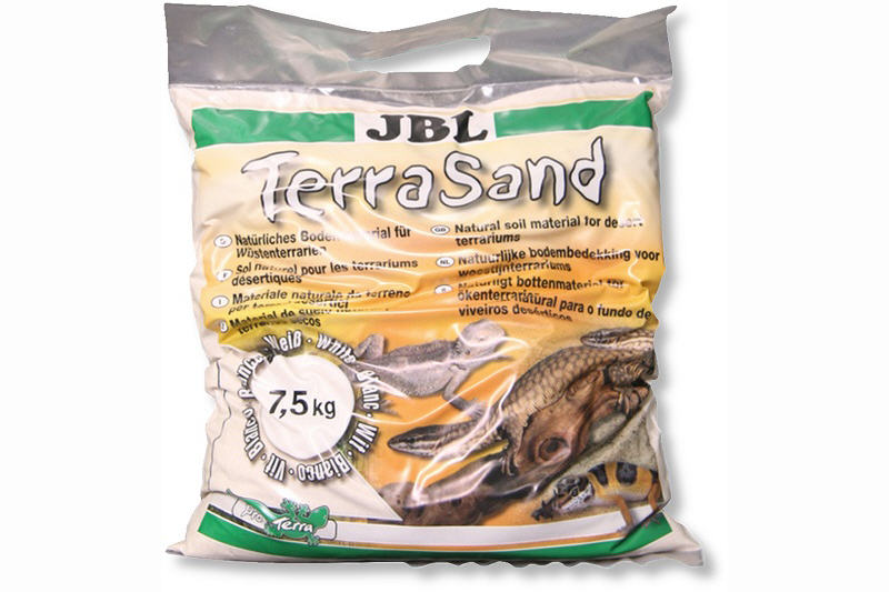 JBL Terra Sand natur-weiss, 0,2 - 0,5 mm, 7,5 kg
