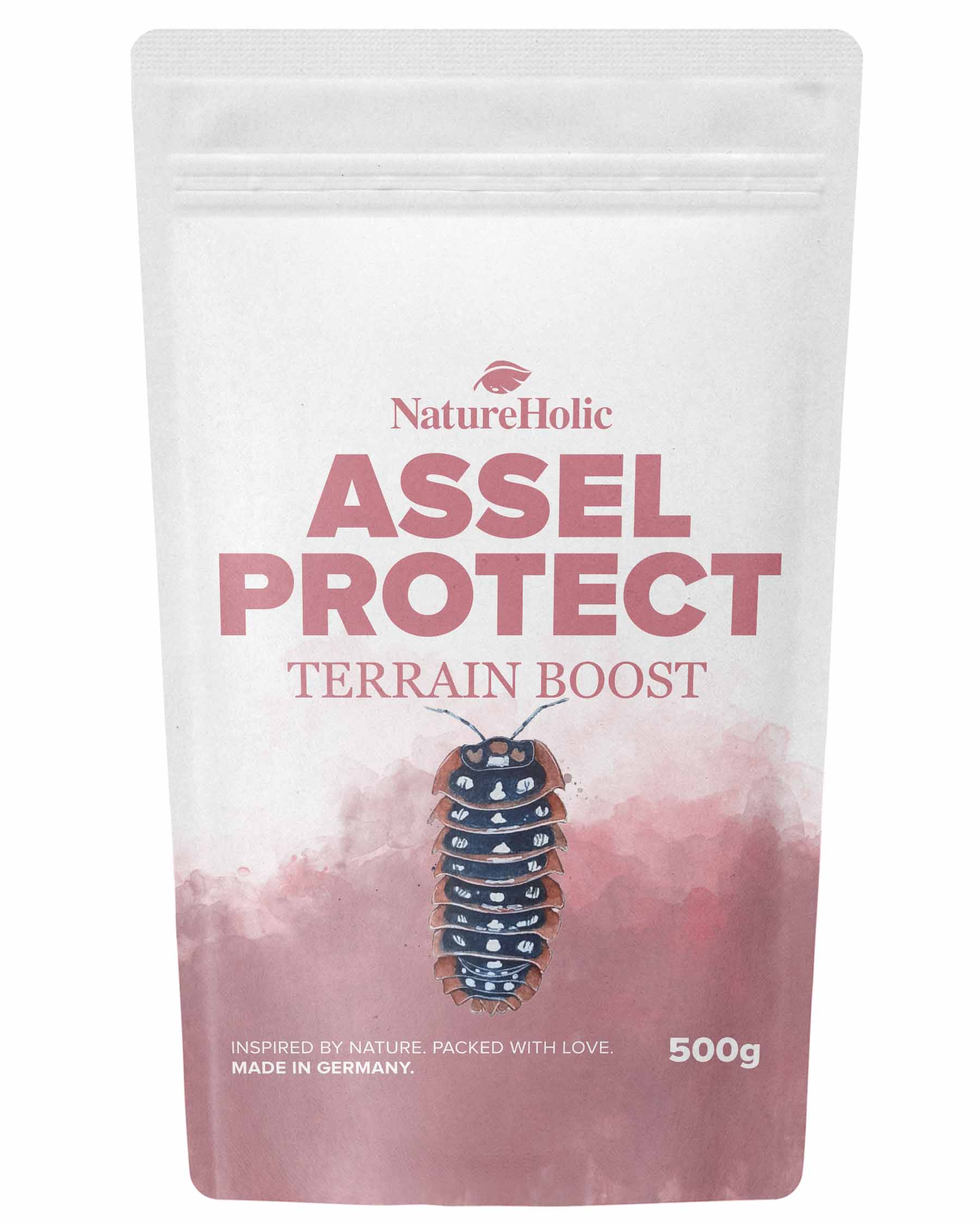 Beutel NatureHolic Assel Protect Terrain Boost, 500g