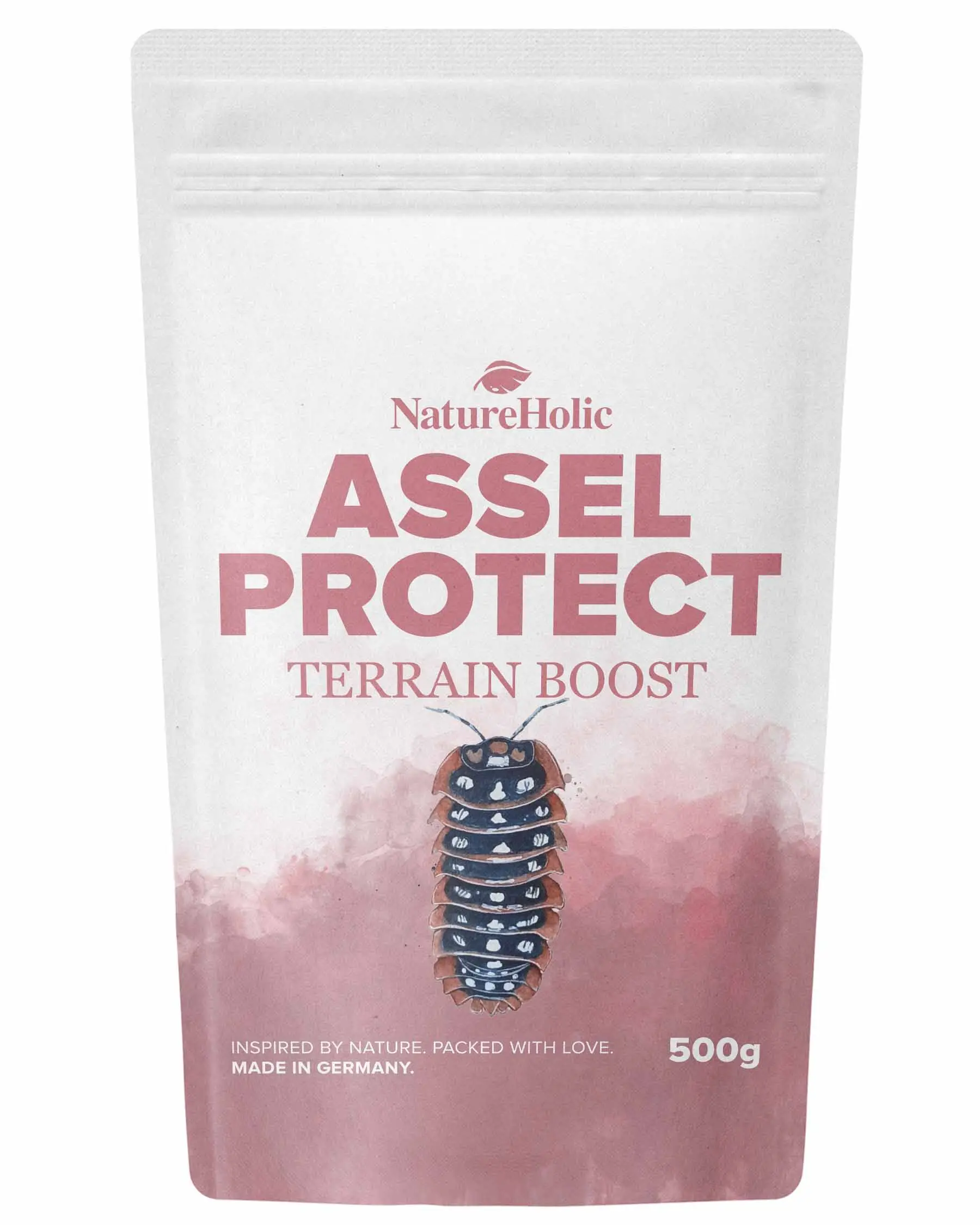 Beutel NatureHolic Assel Protect Terrain Boost, 500g