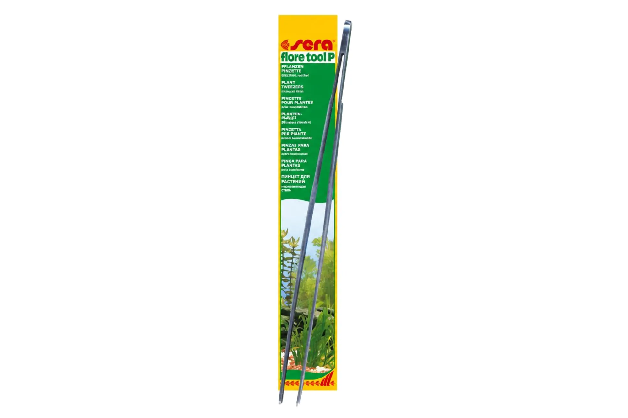 sera flore tool P Pflanzenpinzette 31 cm – KI-generierte Abbildung aus Produktreferenz