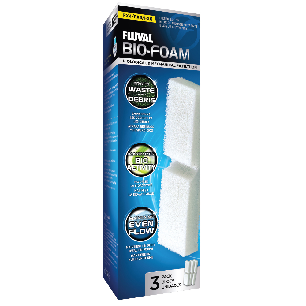 Fluval Schaumstoff.. 3er-Pack für Fluval FX4/5/6 Fluval Schaumstoff.. 3er-Pack für Fluval FX4/5/6