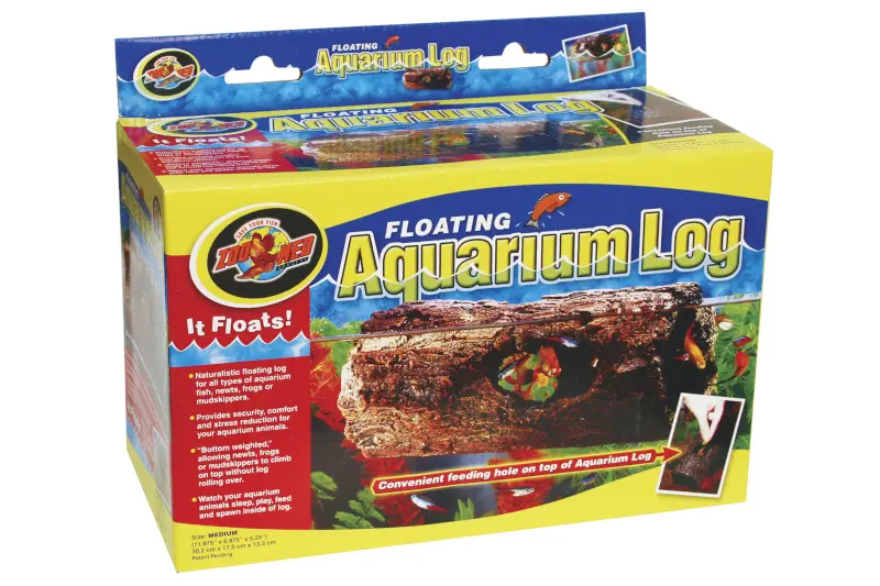 Zoomed Floating Aquarium Log (Medium), schwimmende Höhle