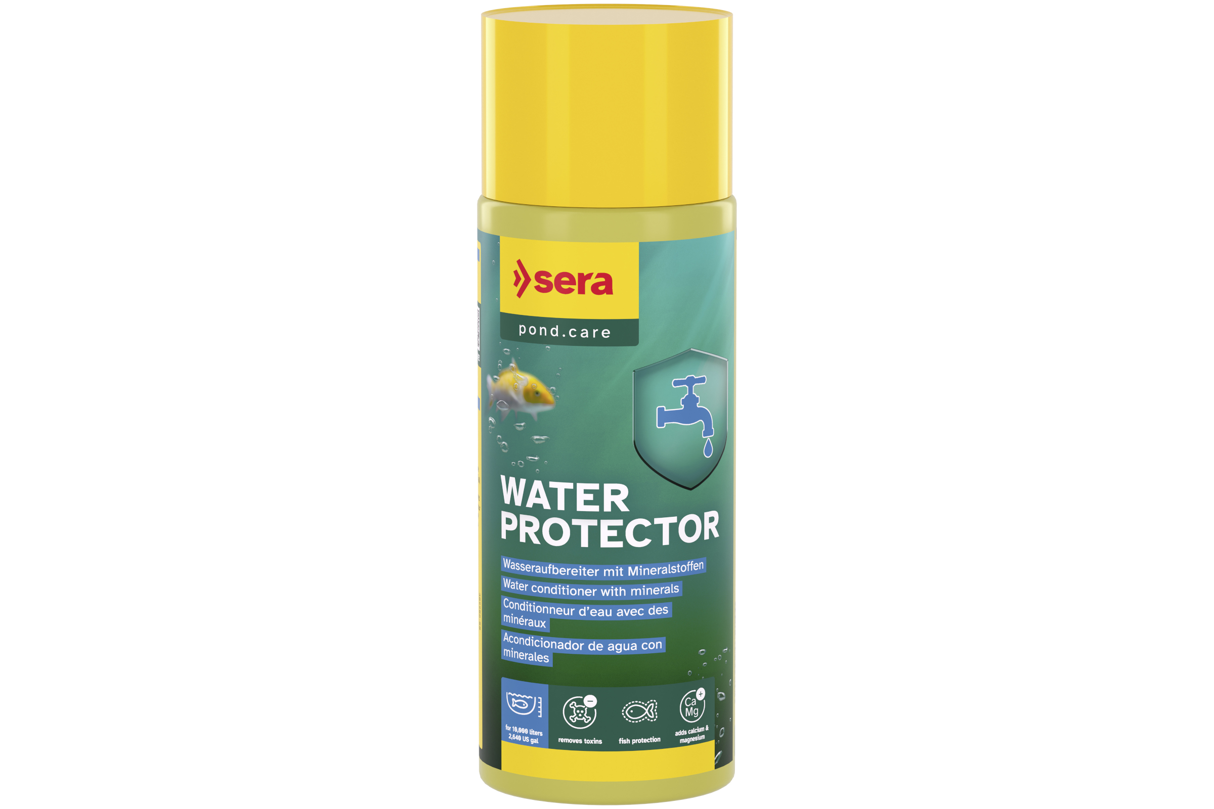 Sera pond Water Protector, in 500 ml und 2,5 Liter