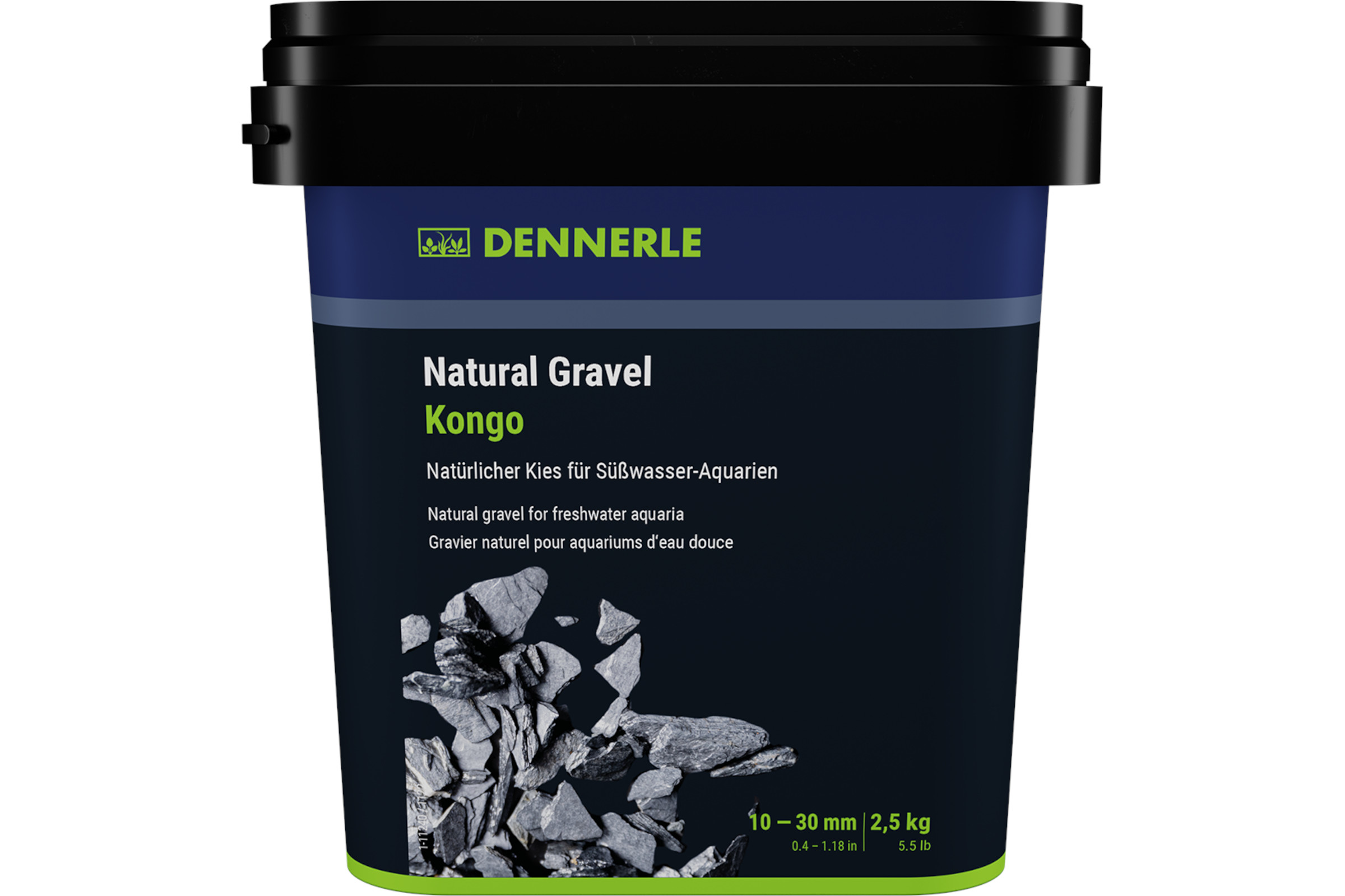 Dennerle Natural Gravel Kongo grob, 10 - 30 mm