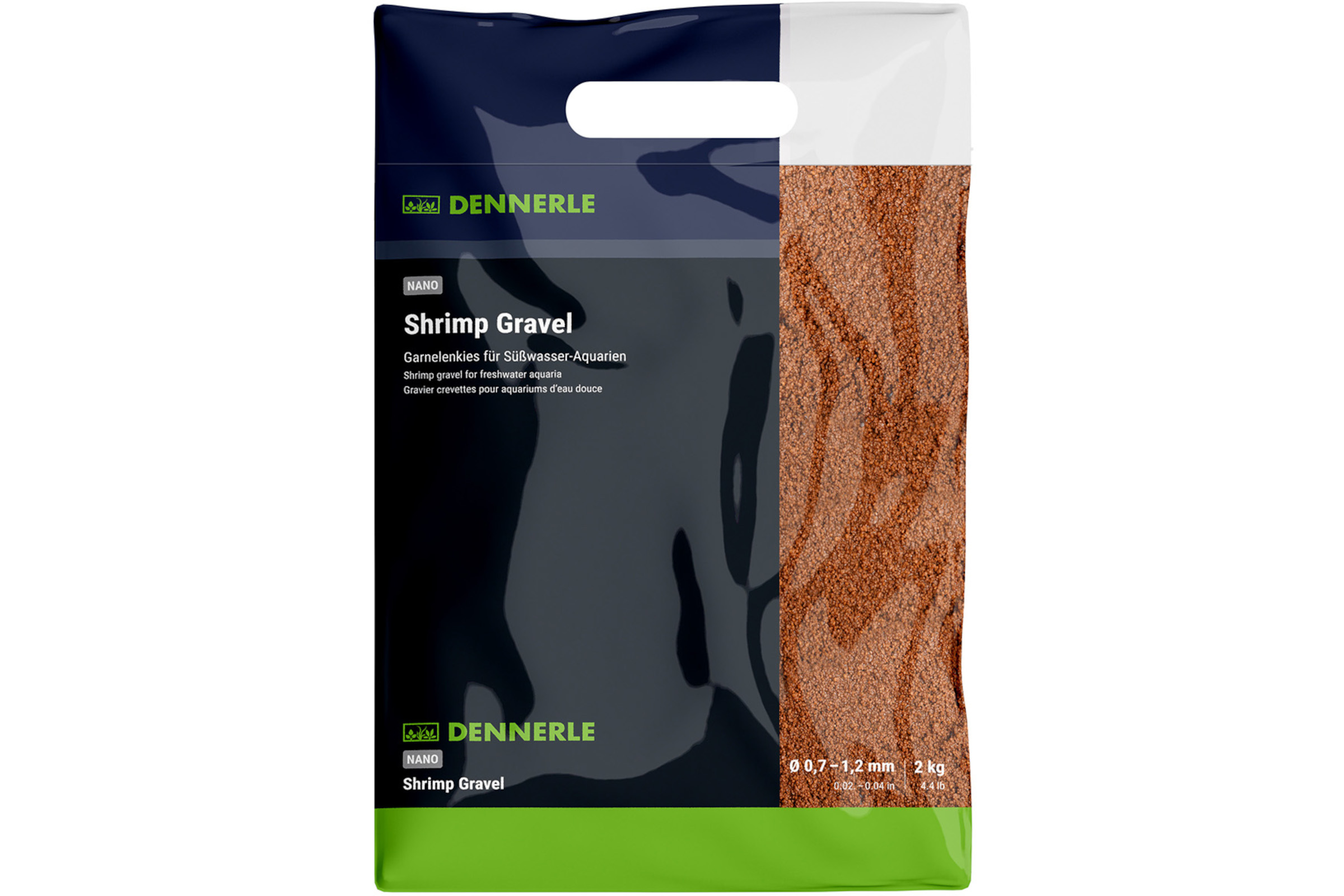 Dennerle Nano Garnelenkies, Borneo braun, 2 Kg