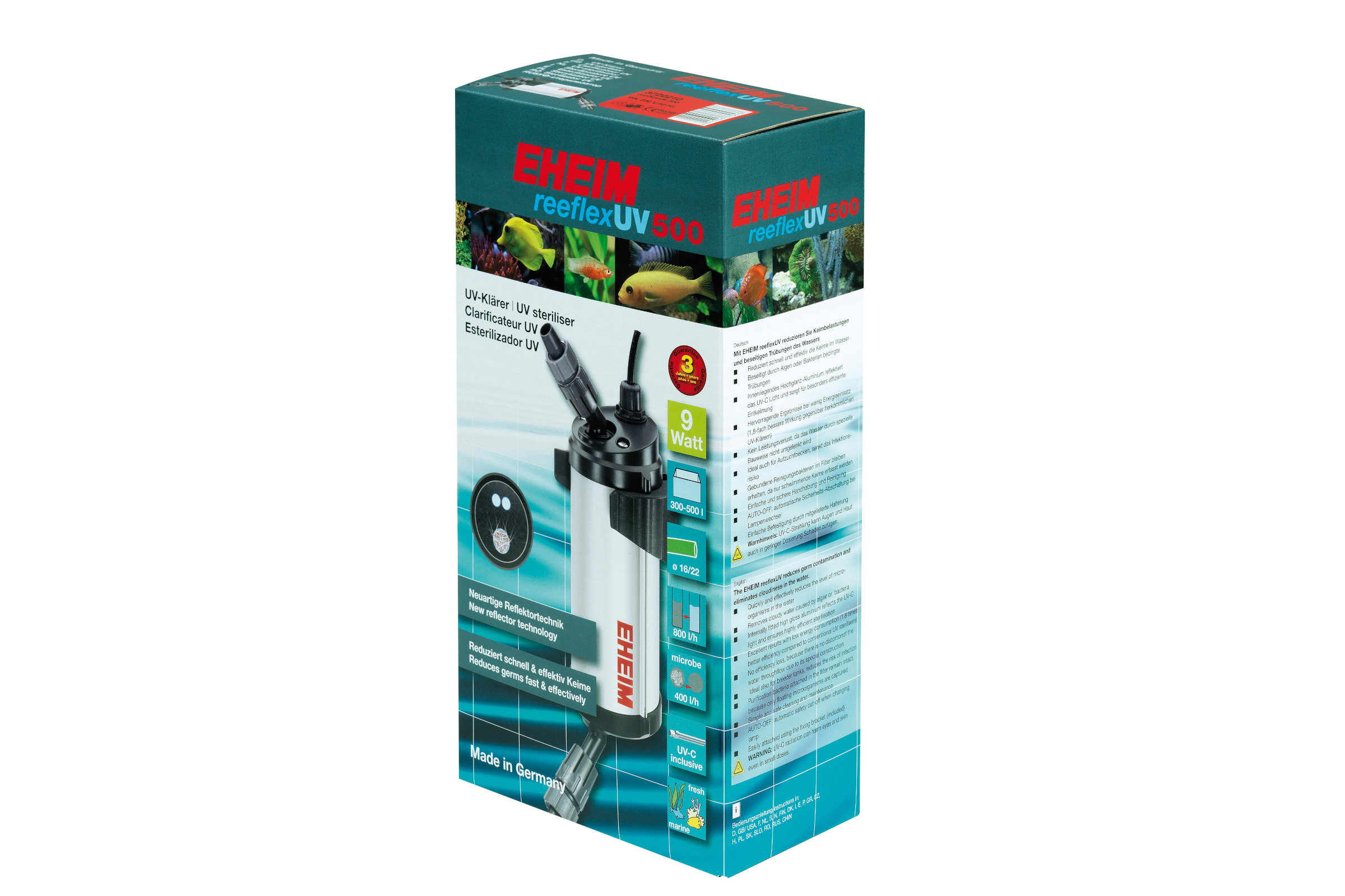 Eheim reeflexUV 500, UV-Klärer, 9 W