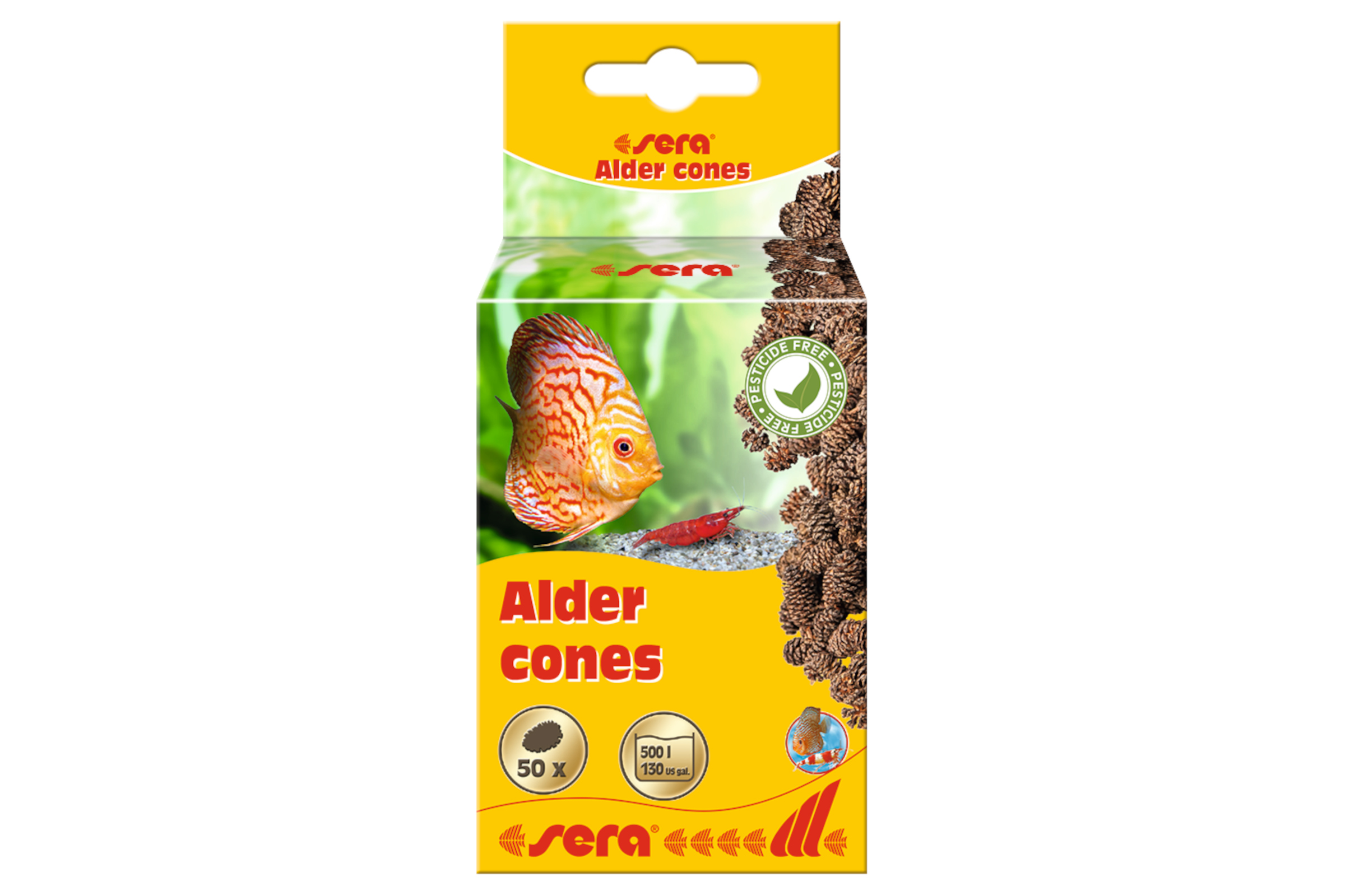 Sera Erlenzapfen, 50 Stück